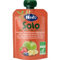Hero Solo Fruchtsmoothie Apfel Banane und Erdbeere 100g-2