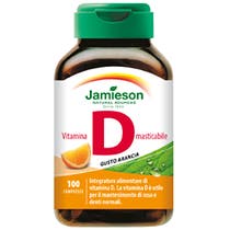 Jamieson Vitamina D Masticabile Arancia 100 Compresse-3