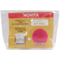 Naturbella Kit Crema Viso Antirughe 50ml+Dispositivo Pulizia Viso Pearl-2