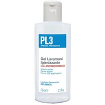 PL3 Gel Lavamani Igienizzante Antimicrobico 75ml-2