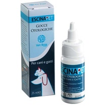 Escinapet Gocce Otologiche Cani/Gatti 25ml-1