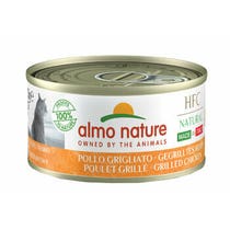 Almo Nature HFC Natural Cibo Umido Pollo Grigliato Per Gatti Adulti Lattina 70g-1