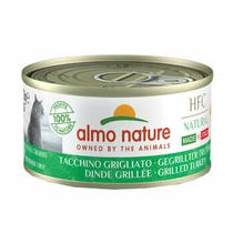 Almo Nature HFC Natural Cibo Umido Tacchino Grigliato Per Gatti Adulti Lattina 70g-1