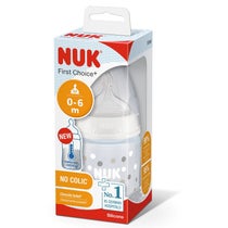 Nuk First Choice Biberon Con Temperature Control Tettarella Silicone 0-6 Mesi 1 Pezzo-2