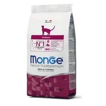 Monge Natural Superpremium Indoor Ricco In Pollo Cibo Secco Gatti Adulti Sacco 1,5kg-2