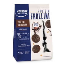 Enervit Protein Shortbread Extra Dark 200g-1