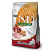 Farmina N&D Ancestral Grain Huhn und Granatapfel Hundewelpen Medium und Large Sack 2,5kg-2