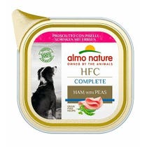 Almo Nature HCF Complete Schinken mit Erbsen für ausgewachsene Hunde, 85-g-Dose-2