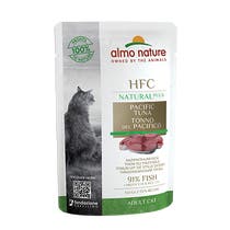 Almo Nature HFC Natural Plus Cibo Umido Tonno Del Pacifico Gatti Adulti Bustina 55g-1