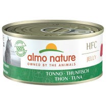 Almo Nature HFC Jelly Nassfutter Thunfisch für ausgewachsene Katzen, Box 150 g-2