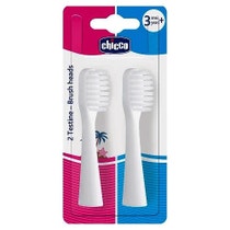 Chicco Set Testine Di Ricambio Per Spazzolini Elettrici 3 Anni+-1