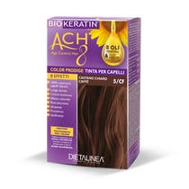 Biokeratin ACH 8 Kit Tinta Per Capelli 5/CF Castano Chiaro Caffè-1