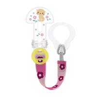 Mam Clip It & Cover Portasucchietto Per Bimba 0 Mesi+ 1 Pezzo Fantasia Assortita-1