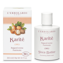 L'Erbolario Karité Bagno Crema Nutriente Detergente Cremoso Pelli Sensibili 300ml-1