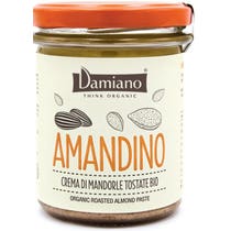 Damiano Amandino Bio geröstete Mandelcreme 180g-1