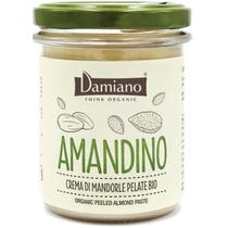 Damiano Amandino Bio-Mandelcreme, geschält, 180 g-1