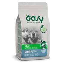 Oasy Dry Monoproteico Lammkroketten für mittelgroße/große Hunde Tasche 12kg-1