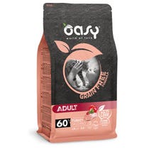 Oasy Grain Free Formula Adult Truthahn-Trockenfutter für Katzen, 300 g-1