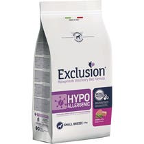 Exclusion Monoprotein Veterinary Diet Formula Hypoallergen Kroketten Schwein/Erbsen Für kleine Hunde Beutel 800g-2
