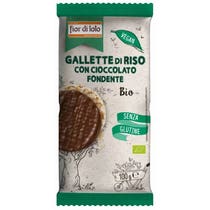 Fior Di Loto Reiskuchen mit dunkler Schokolade 100g