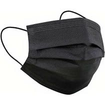 Ri.Medical Typ II Non Woven Einweg-Operationsmaske 3 Schichten Erwachsene Schwarz 10 Stück-1