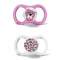 J Bimbi Succhietto Smile Ultraventilato Leopardo Femmina 1 Pezzo 16 Mesi+-1