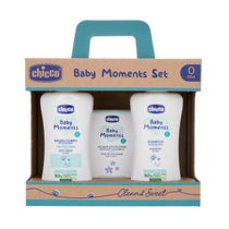 Chicco Baby Moments Delicate Skin Set Duschgel 200 ml + Shampoo 200 ml + Eau de Cologne 100 ml-4