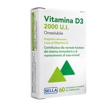 Vitamin D3 2000Ui Schmelztabletten 60 Tabletten-1