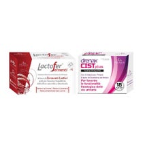 Lactofer Fermenti 12 Bustine + Drenax Forte Cist Plus 18 Stick Pack-2