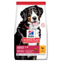 Hill's Science Plan Hühnerkroketten für ausgewachsene Hunde, große Tasche, 18 kg-2