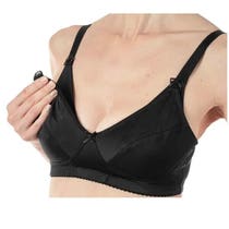 Chicco Mammy Schwarzer Mikrofaser-Still-BH 3C