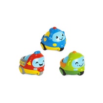 Chicco Turbo Ball City Patrol Gioco 3 Mini Veicoli Per Bambini 1-4 Anni-1