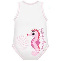 J Bimbi Body 0-36 Mesi Fresco Cotone Summer Cavalluccio Marino-1
