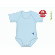 J Bimbi Body Bio Caldo Cotone Bio Warm Colore Azzurro 0-36 Mesi-1