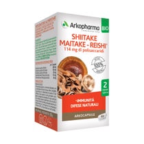Arkocapsule Shiitake Maitake E Reishi Bio 40 Kapseln-2