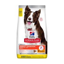 Hill's Science Plan Perfect Digestion Kroketten mit Huhn und braunem Reis, mittelgroße Hundetasche, 14 kg-6