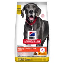 Hill's Science Plan Perfect Digestion Whole Chicken and Rice Croquettes Large Dogs 14kg Bag-3