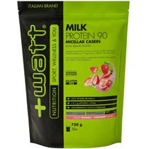 +Watt Milchprotein 90 Doypack Erdbeergeschmack 750g-1