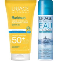 Uriage Bariesun SPF50+ Crema Solare Idratante 50ml + Eau Thermale Spray 50ml-1