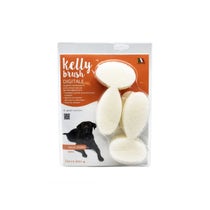 Kelly Brush Kit Digitale Spugne Dure Antitartaro Taglia Grande Per Cani 8 Applicazioni-1