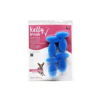 Kelly Brush Kit Digitale Spugne Morbide Antiplacca Taglia Piccola Per Cani 12 Applicazioni-1