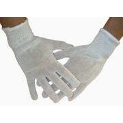 Handschuhe aus Baumwollgarn, Größe 7,5, 1 Paar-1
