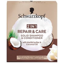 Schwarzkopf Shampoo Solido 2In1 Repair&Care 60g-4