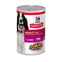 Hill's Science Plan Beef Chunks For Adult Dogs 370g-2