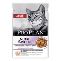 Purina Pro Plan Nutri Savor Adult Cat Brocken Truthahn in Gelee Beutel 85g-4