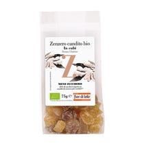 Lotusblüten kandierte Ingwerwürfel mit reduziertem Zuckergehalt 75 g-2