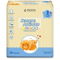 Profar Windeln Always Dry Ultra Midi 4/9 kg 20 Stück-1