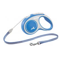 Trixie Flexi New Comfort Seilleine für Hunde, Größe S, 5 Meter, Blau-1