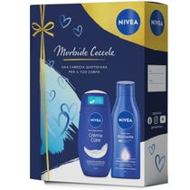 Nivea Cofanetto Bagnoschiuma Creme Care 250ml + Crema Corpo Nutriente 250ml-1
