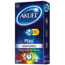 Akuel Play Anatomisches Kondom 14 Stück-3